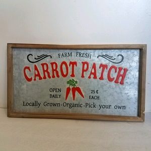 Carrot Patch Decor